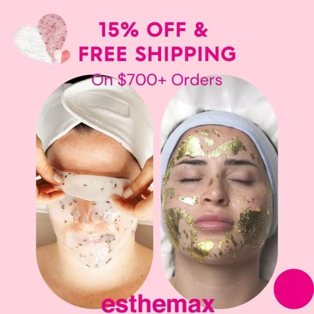 Get 15% off and FREE Shipping  today when you spend $700!

www.esthemax.ca

#esthemax #esthemaxcanada #free #freeshipping #15%off